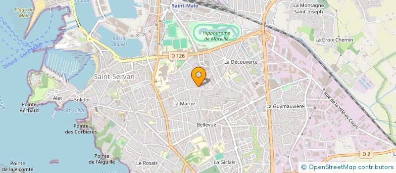 localisation de l'entreprise ARMOR EMERAUDE  LANGUEUX