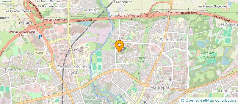 localisation de l'entreprise ARMOR ETINCELLES  RENNES