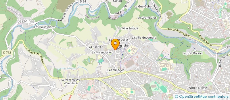 localisation de l'entreprise ARMOR ETOILE à SAINT-BRIEUC