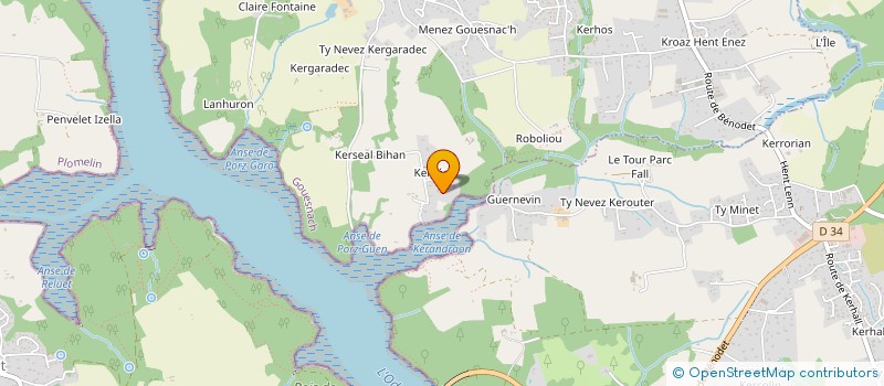 localisation de l'entreprise ARMOR HYGIENE 3D  GOUESNACH