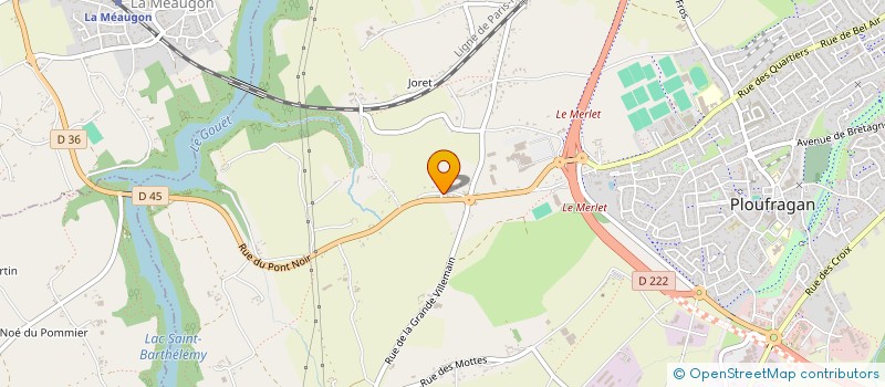localisation de l'entreprise ARMOR IMMOBILIER  PLOUFRAGAN