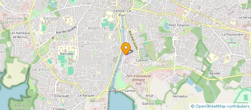 localisation de l'entreprise ARMOR INVEST à VANNES