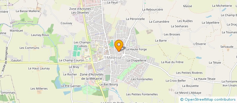 localisation de l'entreprise ARMOR IVOIRE  MELESSE