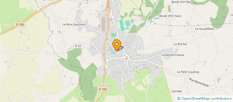 localisation de l'entreprise ARMOR JEUX SARL à PLAINTEL