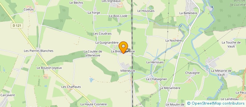localisation de l'entreprise ARMOR LOIRE à NORT-SUR-ERDRE