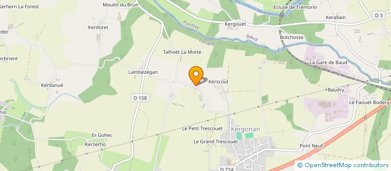 localisation de l'entreprise ARMOR LOISIRS à LANGUIDIC