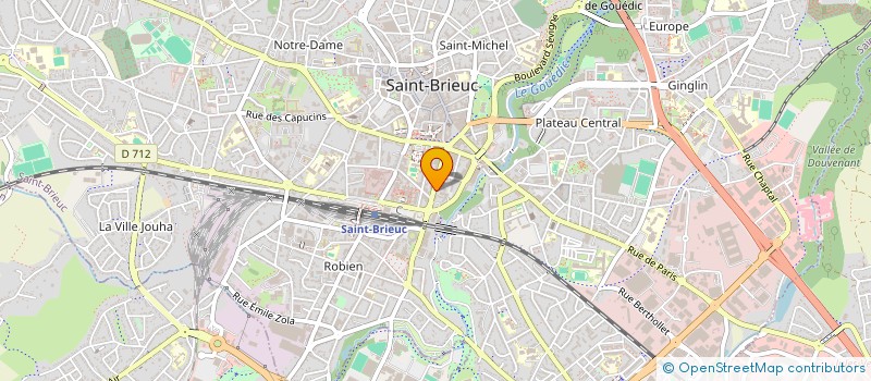 localisation de l'entreprise ARMOR LOISIRS NAUTIQUES à SAINT-BRIEUC