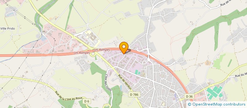 localisation de l'entreprise ARMOR MARINE ELEC  PLERIN