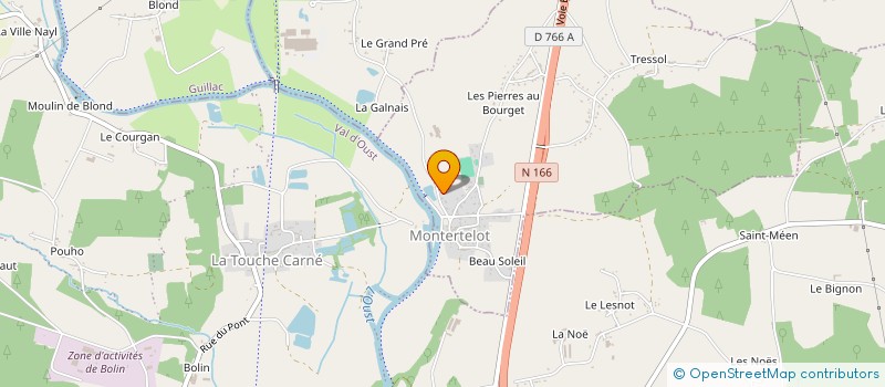 localisation de l'entreprise ARMOR METAL INGENIERIE à PLOERMEL