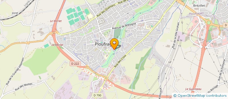 localisation de l'entreprise ARMOR MODELAGE  PLOUFRAGAN