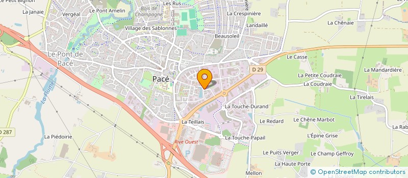 localisation de l'entreprise ARMOR NETTOYAGE à PACE
