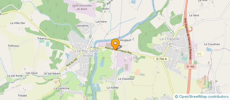 localisation de l'entreprise ARMOR PANNEAUX à VAL D'OUST