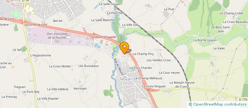 localisation de l'entreprise ARMOR PLANS RENOVATION à NOYAL