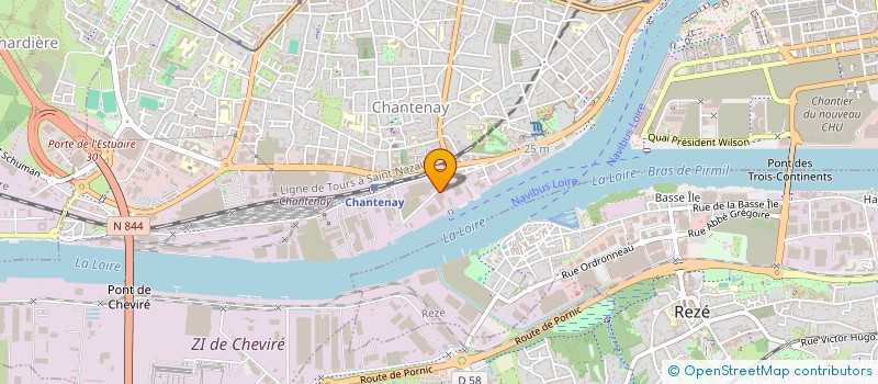 localisation de l'entreprise ARMOR PRINT SOLUTIONS à NANTES