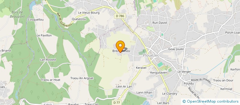 localisation de l'entreprise ARMOR RAID EVASION  PLOUEZEC