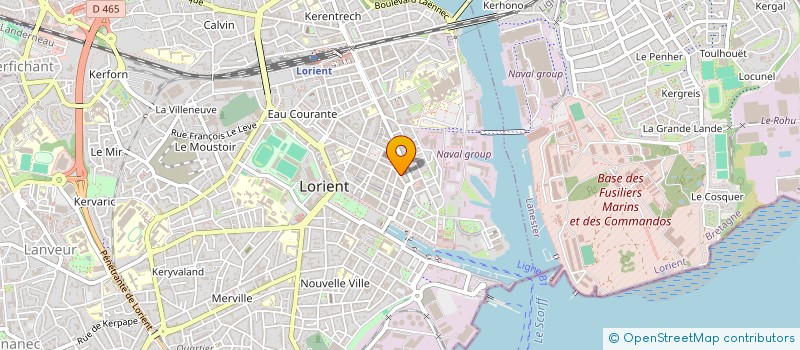 localisation de l'entreprise ARMOR SAFE  LORIENT