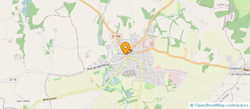 localisation de l'entreprise ARMOR STORES à MATIGNON