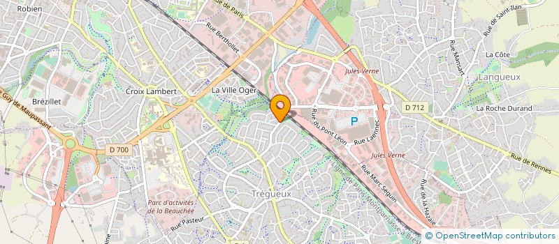 localisation de l'entreprise ARMOR TRANSFORMATION à TREGUEUX