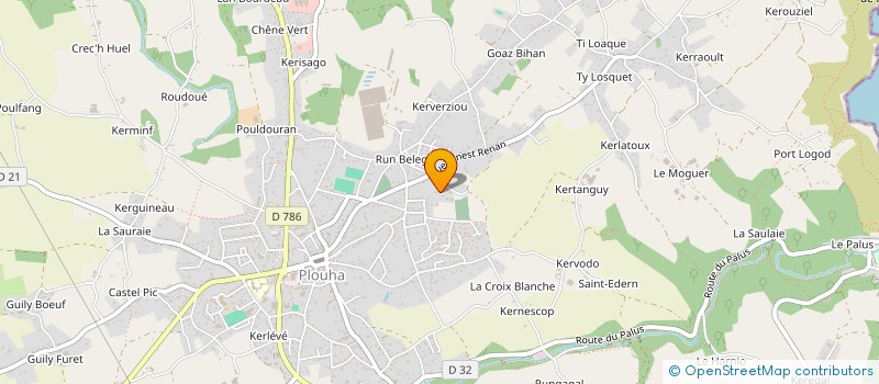 localisation de l'entreprise ARMOR UKRAINE  PLOUHA