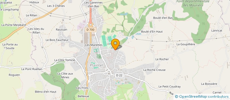 localisation de l'entreprise ARMOR VAN  PLAINTEL