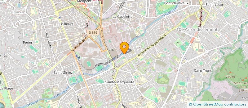 localisation de l'entreprise ARMORIAL à MARSEILLE 9EME
