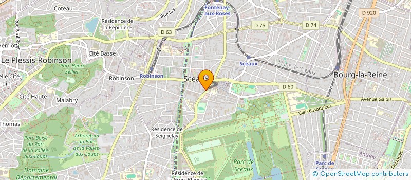 localisation de l'entreprise ARMORIAL RT à SCEAUX