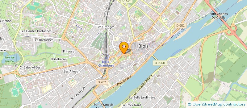 localisation de l'entreprise ARMORIC  BLOIS