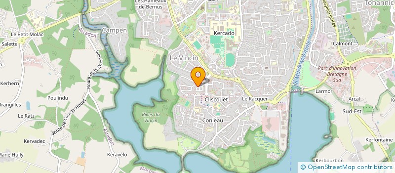 localisation de l'entreprise ARMORIC PLOMBERIE EURL  VANNES