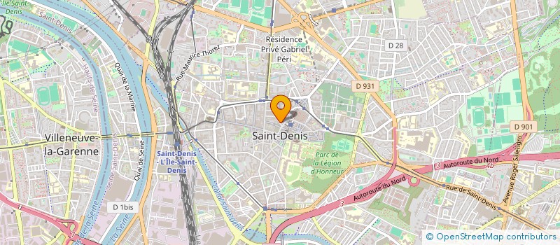 localisation de l'entreprise ARMORIC S A à SAINT-DENIS