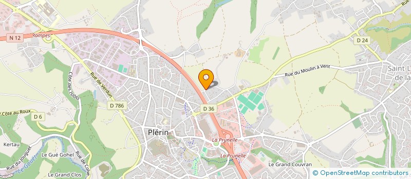 localisation de l'entreprise ARMORIC SPORTS MANAGEMENT à PLERIN