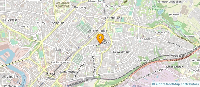 localisation de l'entreprise ARMORICONCEPT  GUIPAVAS