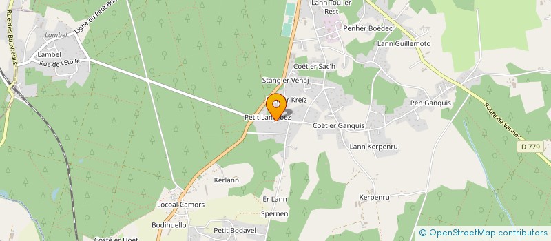 localisation de l'entreprise ARMORIQUE AVENTURE à CAMORS