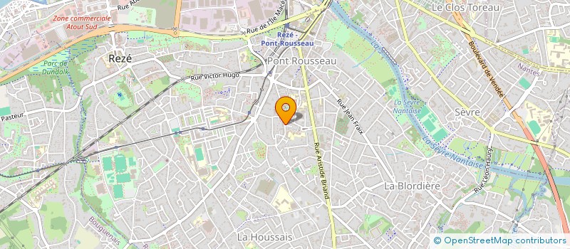 localisation de l'entreprise ARMORIQUE FORMATION à REZE