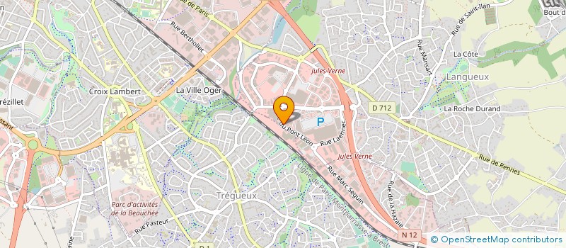 localisation de l'entreprise ARMORIQUE NATURE  LANGUEUX