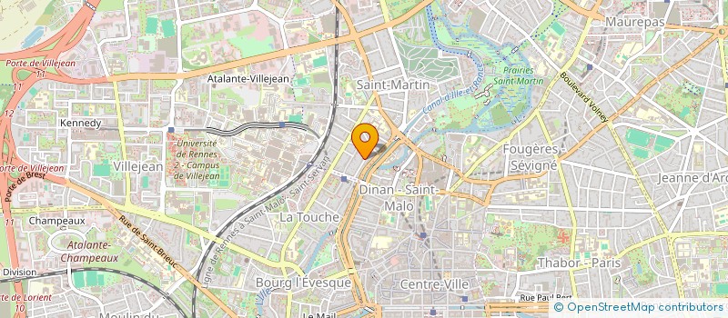 localisation de l'entreprise ARMORSUD  RENNES