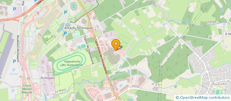 localisation de l'entreprise ARMS  RUAUDIN