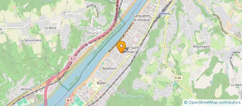 localisation de l'entreprise ARMUNIT'S à VIENNE