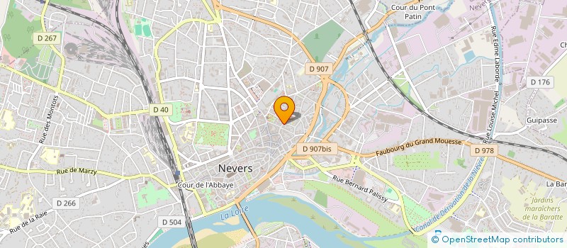 localisation de l'entreprise ARMURE  VARENNES-VAUZELLES