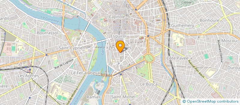 localisation de l'entreprise ARMURERIE BARRAUD à TOULOUSE