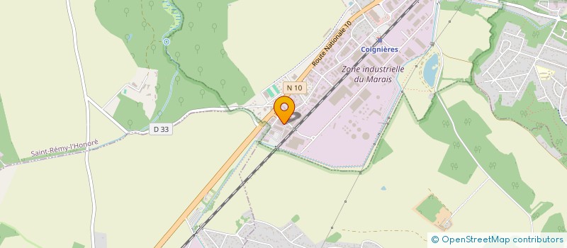 localisation de l'entreprise ARMURERIE DE FRANCE à COIGNIERES