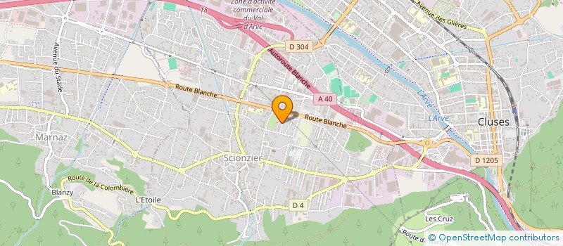 localisation de l'entreprise ARMURERIE DE L'ARVE à SCIONZIER