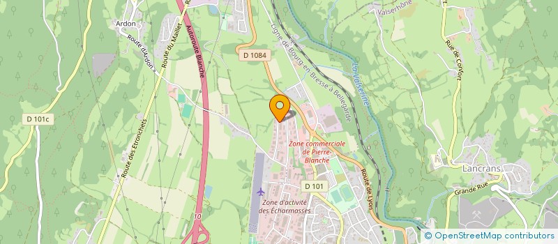 localisation de l'entreprise ARMURERIE DE LA VALSERINE à VALSERHONE