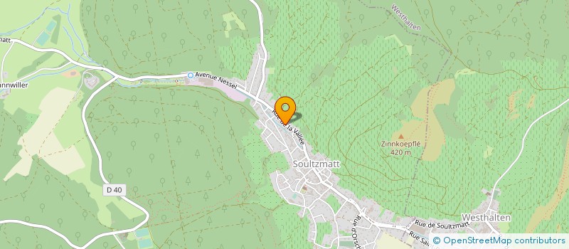 localisation de l'entreprise ARMURERIE DES DEUX VALLEES à SOULTZMATT
