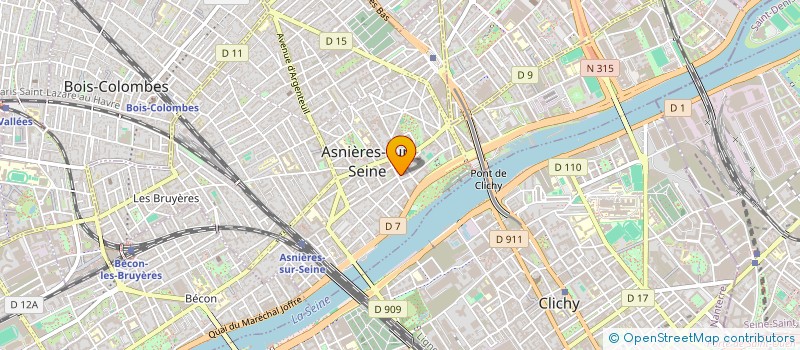 localisation de l'entreprise ARMURERIE DES VICTOIRES à ASNIERES-SUR-SEINE