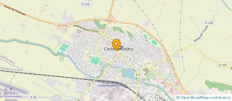 localisation de l'entreprise ARMURERIE DU LAURAGAIS à CASTELNAUDARY