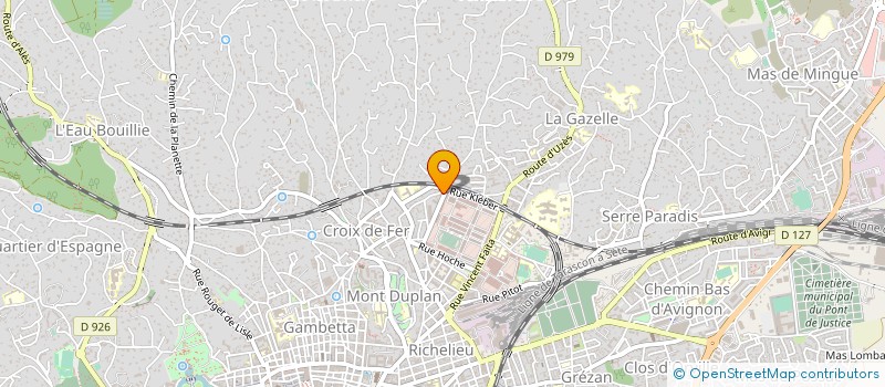 localisation de l'entreprise ARMURERIE NIMOISE à NIMES