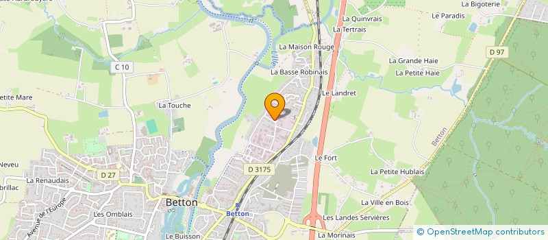 localisation de l'entreprise ARMURERIE SAINT-MICHEL SARL à BETTON