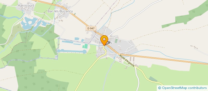 localisation de l'entreprise ARMURERIE VM PASSIONS  BUZANCY