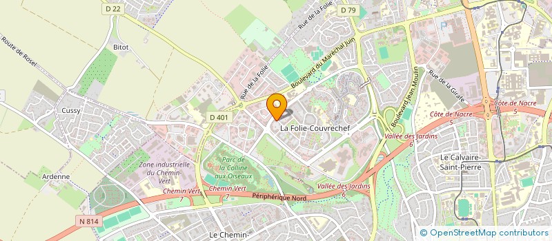 localisation de l'entreprise ARN à CAEN