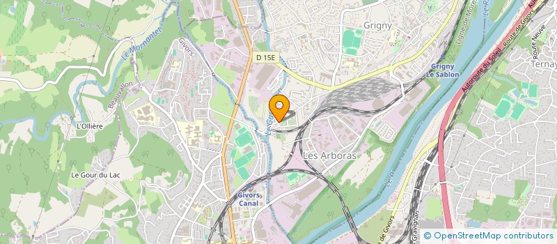 localisation de l'entreprise ARN CONSULTING à VIENNE